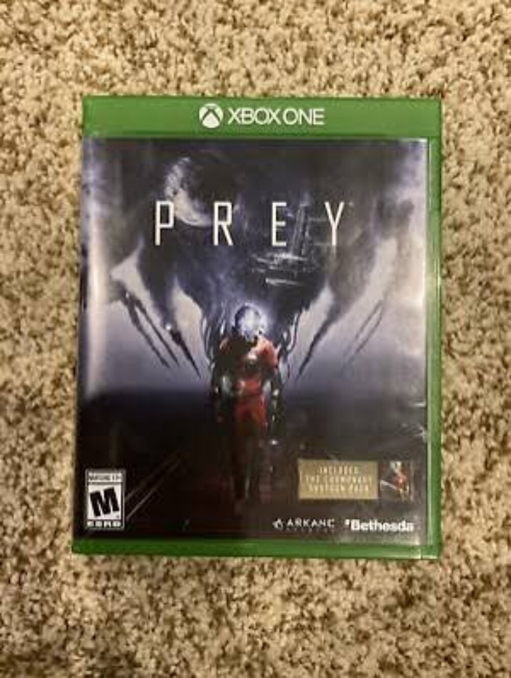 Prey - Xbox One Video Game (Black & Green)